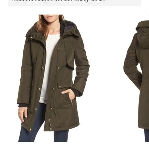 Ellen Tracy Quilted Technical Parka (Petite)